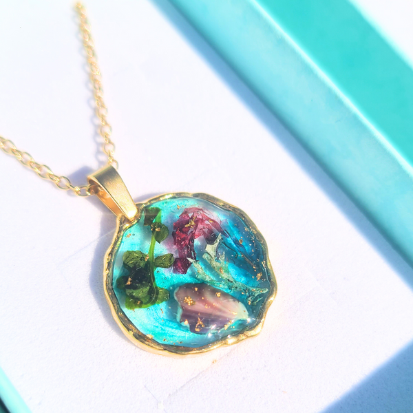 Lagune Bleue - Œuvre d’art originale — Miniature